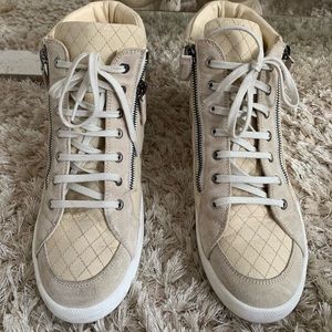 Chanel Hi-top Sneakers, worn once